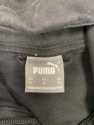 PUMA Felpa con cappuccio e zip Nero Monogram - M
