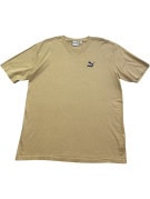 PUMA GRAPHIC TEE RETRO BEIGE MEN PRE OWNED M
