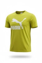 PUMA GRAPHIC TEE SPORTSWEAR KΙΤΡΙΝΟ ΑΝΤΡΙΚΟ PRE OWNED L
