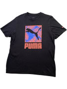 PUMA T SHIRT GRAPHIC STREETWEAR NERO UOMO PRE OWNED M