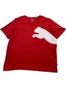 PUMA T SHIRT GRAPHIC STREETWEAR ROSSO UOMO PRE OWNED XXL