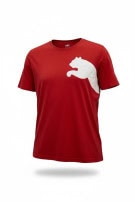 PUMA T SHIRT GRAPHIC STREETWEAR ROSSO UOMO PRE OWNED XXL