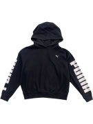 Puma Hoodie Big Logo Μαύρο Unisex S
