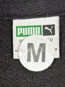 PUMA HOODIE GRAPHIC BLACK UNISEX PRE OWNED M