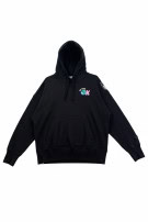 PUMA HOODIE GRAPHIC BLACK UNISEX PRE OWNED M