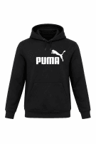 PUMA HOODIE STREETWEAR BLACK MEN PRE OWNED L