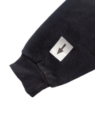 PUMA HOODIE STREETWEAR BLACK MEN PRE OWNED L