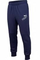 PUMA JOGGERS SPORTSWEAR NAVY UNISEX PRE OWNED S