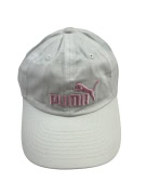 PUMA ΚΑΠΕΛΟ EMBROIDERED BIG LOGO ΛΕΥΚΟ / ΡΟΖ UNISEX ONE SIZE