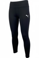 PUMA Leggings Athletic Logo Nero da Donna S