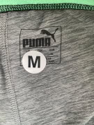 PUMA Leggings Athletic Performance Logo Grey-Green Women’s M