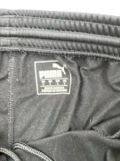 Puma Παντελόνι Φόρμας Athletic Logo Μαύρο Ανδρικό S