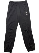 Puma Παντελόνι Φόρμας Athletic Logo Μαύρο Ανδρικό S