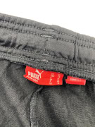 Puma Παντελόνι Φόρμας Μαύρο με Γκρι Ρίγες Unisex XS