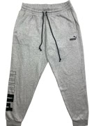 PUMA ΠΑΝΤΕΛΟΝΙ ΦΟΡΜΑΣ SPORT LOGO PRINT ΓΚΡΙ ΑΝΔΡΙΚΟ XL