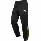 Puma Παντελόνι Φόρμας Trackpants SPORT Logo Μαύρο Ανδρικό S