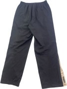 PUMA TRACK PANTS VINTAGE SPORTSWEAR BLACK BEIGE UNISEX PRE OWNED XL