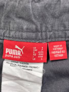 PUMA Παντελόνι Κάπρι Embroidered Logo Γκρι UNISEX S