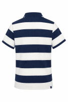 Y2K PUMA POLO SHIRT STRIPED NAVY WHITE ΑΝΤΡΙΚΟ PRE OWNED M