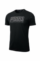 PUMA "FOREVER FASTER" ΑΘΛΗΤΙΚΟ T-SHIRT LOGO PRINT ΜΑΥΡΟ ΑΝΔΡΙΚΟ LARGE