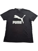 PUMA T-SHIRT BIG LOGO NERO UNISEX XL