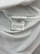 PUMA T-SHIRT CASUAL WITH EMBROIDERED LOGO WHITE WOMEN'S SMALL