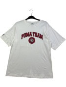 PUMA T SHIRT COLLEGIATE BIANCA UNISEX PRE OWNED S
