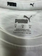 PUMA T-SHIRT CORTA CON GRANDE LOGO BIANCA DA DONNA M