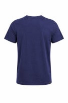 PUMA T SHIRT GRAPHIC NAVY UNISEX PRE OWNED L