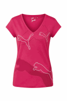 Y2K PUMA T SHIRT GRAPHIC PINK ΓΥΝΑΙΚΕΙΟ PRE OWNED S