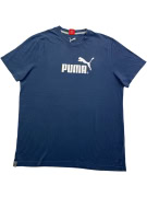 PUMA T-SHIRT LIFESTYLE BIG LOGO BLUE MENS XL