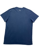 PUMA T-SHIRT LIFESTYLE BIG LOGO BLUE MENS XL