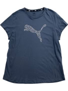 PUMA T-SHIRT LOGO GRAPHIC ΜΠΛΕ ΡΑΦ UNISEX L preowned