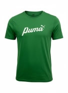 Puma T-Shirt Logo Πράσινο Ανδρικό XL