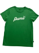 Puma T-Shirt Logo Πράσινο Ανδρικό XL