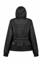 PUMA Y2K WINDBREAKER MINIMAL BLACK WOMEN PRE OWNED M