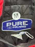 PURE POLARIS ΜΠΟΥΦΑΝ RACING SPORTSWEAR ΚΟΚΚΙΝΟ ΜΑΥΡΟ UNISEX PRE OWNED M