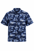 PURITAN CAMICIA VINTAGE BLU UOMO PRE OWNED M