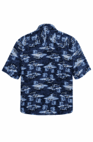 PURITAN CAMICIA VINTAGE BLU UOMO PRE OWNED M
