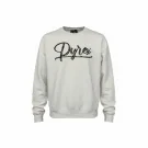 PYREX CREWNECK SWEATSHIRT WHITE WITH SCRIPT LOGO - L