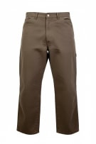 QUALITY TAG ITALY PANTALONI CHINO WORKWEAR VINTAGE MARRONE DA UOMO MEDIUM / TAG 50
