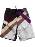QUIKSILVER BOARD SHORTS GRAPHIC ΜΠΕΖ ΜΠΟΡΝΤΟ ΑΝΤΡΙΚΟ PRE OWNED L
