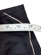 QUIKSILVER BOARD SHORTS SURF BLACK BLUE MENS PRE OWNED M