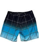 QUIKSILVER BOARD SHORTS SURF BLACK BLUE MENS PRE OWNED M
