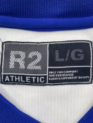 R2 ATHLETIC JERSEY RACING BIANCO BLU UOMO PRE OWNED L