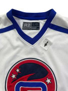 R2 ATHLETIC JERSEY RACING BIANCO BLU UOMO PRE OWNED L
