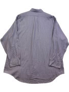RALPH LAUREN CAMICIA BUTTON DOWN CLASSIC RIGATA VIOLA UOMO PRE OWNED XL