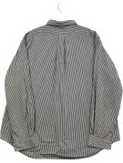 RALPH LAUREN BUTTON DOWN SHIRT CLASSIC STRIPED NAVY WHITE MENS PRE OWNED XXL