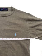 RALPH LAUREN CREWNECK SWEATER MINIMAL OLIVE MENS PRE OWNED S