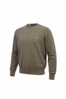 RALPH LAUREN CREWNECK SWEATER MINIMAL OLIVE MENS PRE OWNED S